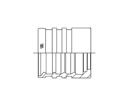 Jupe - Manuli M00910/M00920/M00930 - SKIVE FERRULE FOR WIRE BRAID AND SPIRAL HOSES