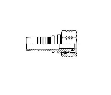 Raccord - M21512/M21513 - Metric O-Ring Female 24° Cone Light Duty DIN 20066 / ISO 12151-2