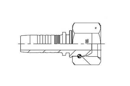 Raccord - Manuli M20512/M20513 - BSP Femelle Cone 60° BS5200 / ISO 12151-6