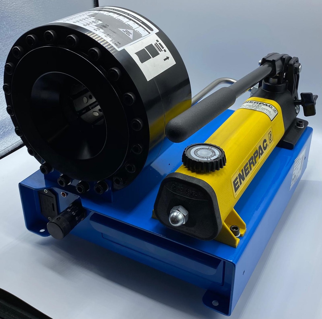 [PR#U0001 / PM16-8J] Manual Hose Crimping Machine - Trale 100t - 1" 3SP (Tools Included: 10, 12, 14, 16, 19, 23, 27,31)